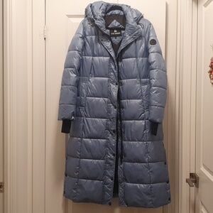 Warm long winter jacket